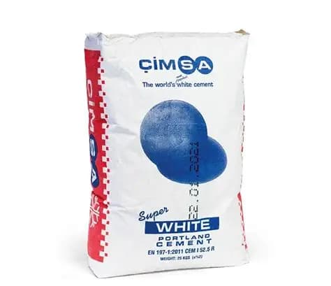 CIMENT Blanc CIMSA PREMIERE 25 kg Ciment