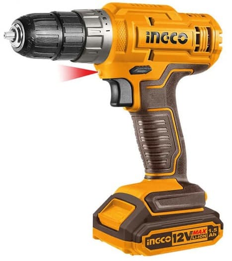 CORDLESS DRILL INGCO 12 V CDLI1218