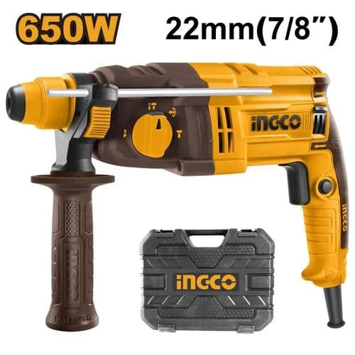 Marteau Perforateur 22mm 650W - INGCO
