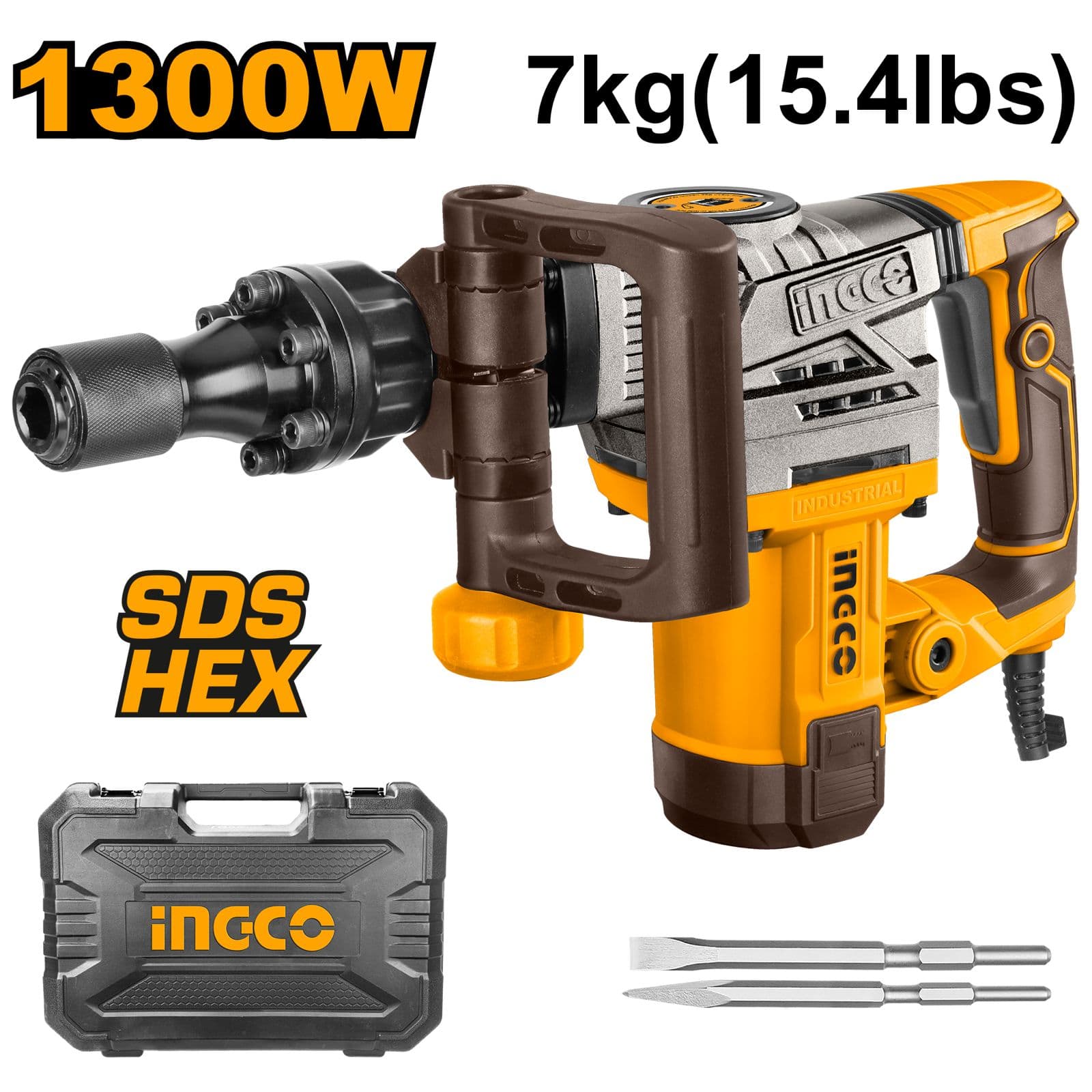 Marteau Perforateur INGCO 1300 W 7 kg