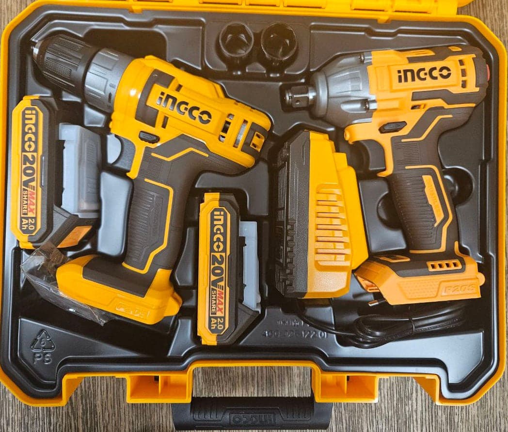 VISSEUSE ET BOULONNEUSE INGCO 2PCS 20V