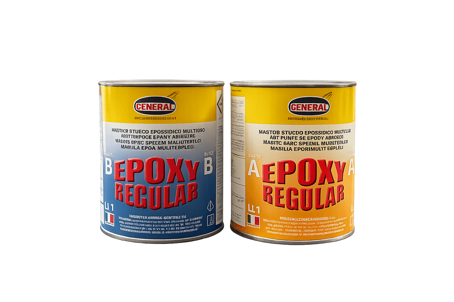 Boîte de COLLE Époxy Général REGULAR 2 kg