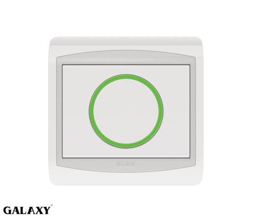 POUSSOIR ROND LUMINEUX LED GALAXY LAP