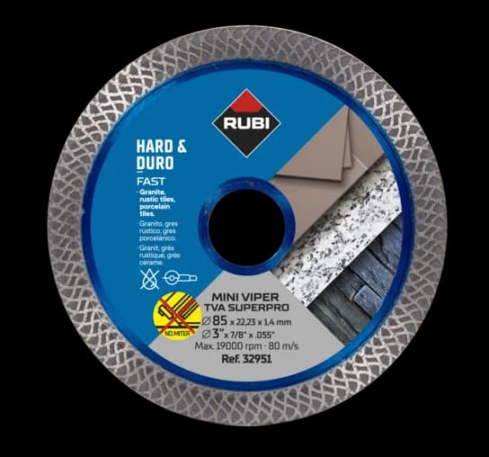 DISQUE DIAMANTE MINI VIPER (TVA) 85 mm