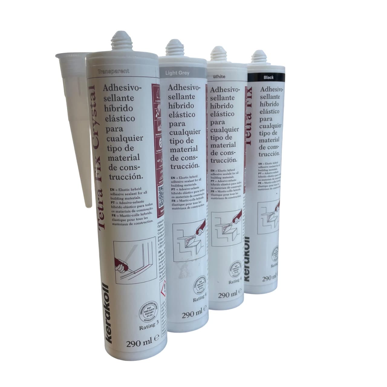 Silicone TETRA FIX Blanc KERAKOLL