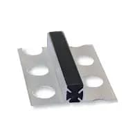 ACC JUNTA DILATACION Aluminium 10 × 10 mm Noir AJD10NE EMBEPLAST