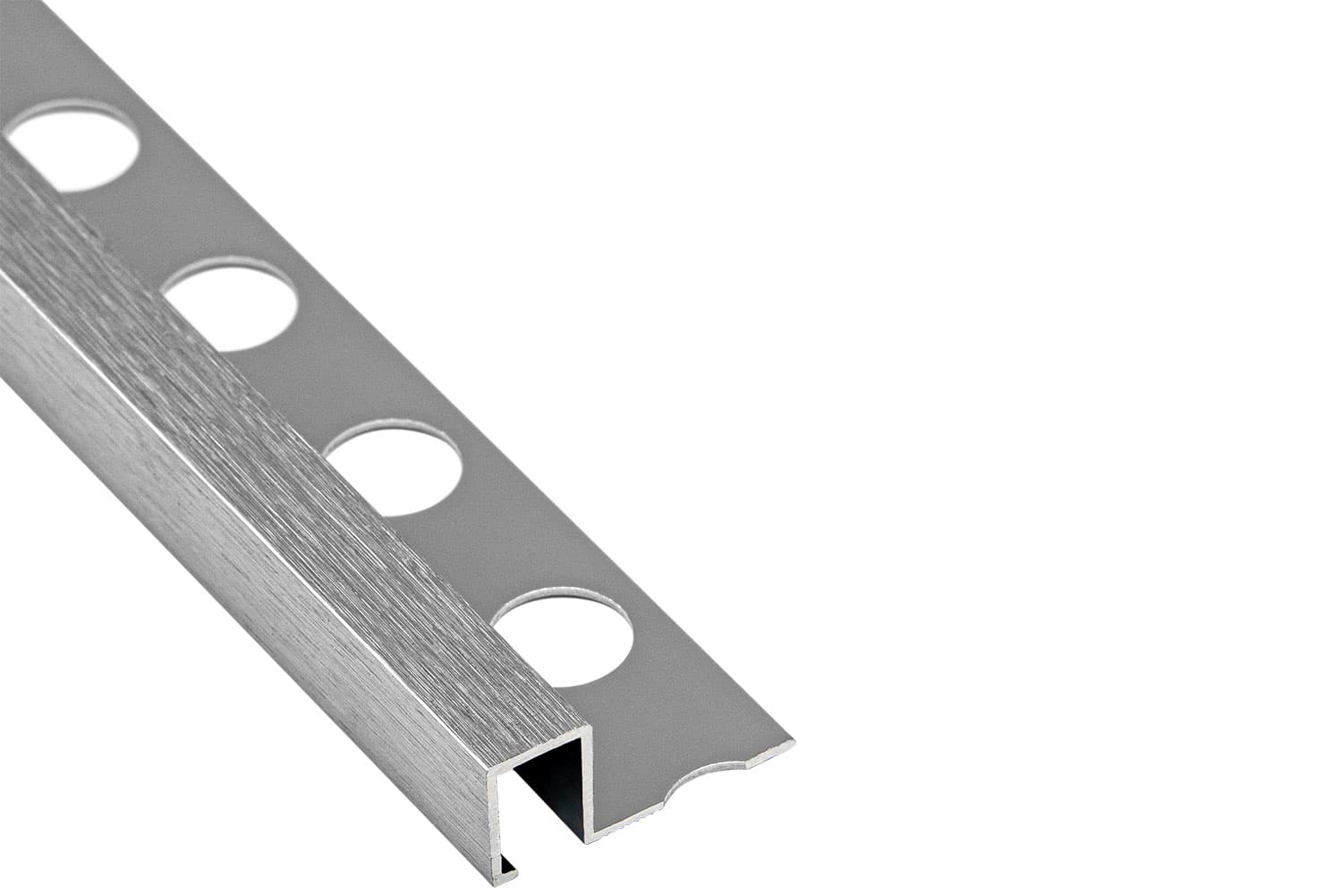 ACC LISTELO Aluminium R12 × 10 mm PLATA LIJA LAR 12 PL EMBEPLAST