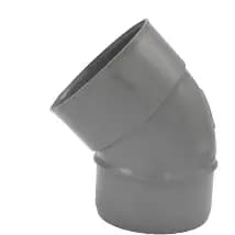 Coude Ouvert PVC Ø100 45° - DIMA Tube