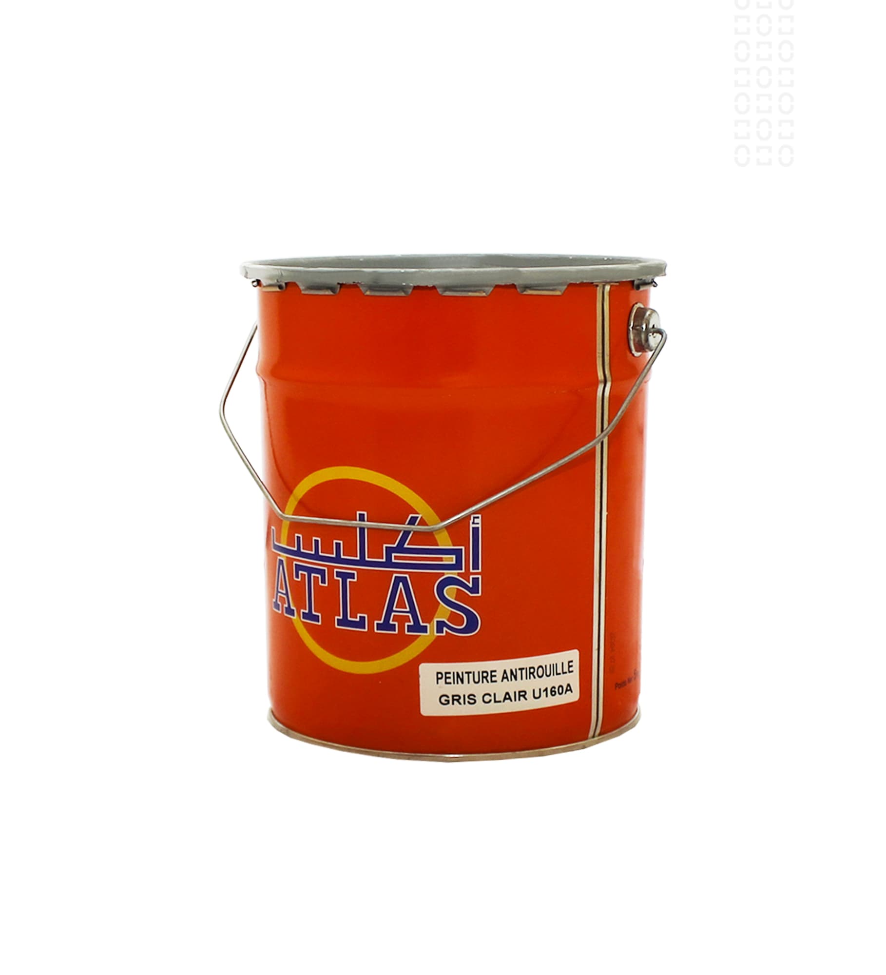 ATLAS ANTIROUILE Gris 5 kg Métallurgie