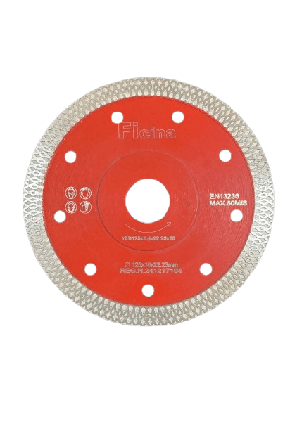 DISQUE 125 CARRELAGE FICINA Rouge
