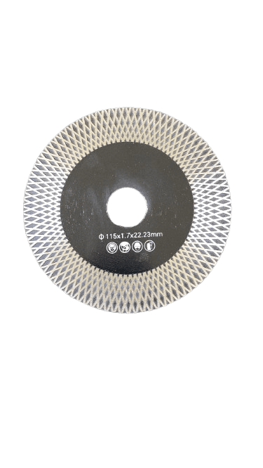 DISQUE 115 CARRELAGE Noir