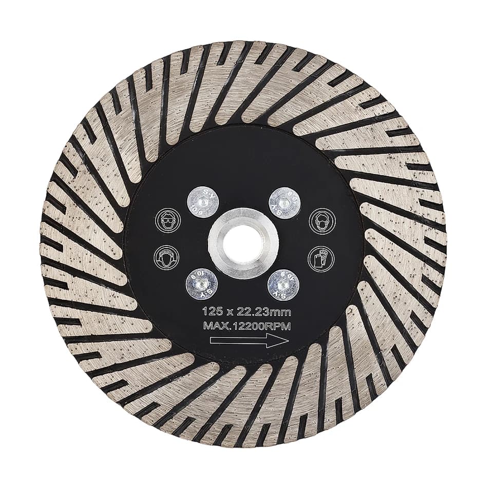 DISQUE 125 Granit Noir MBH