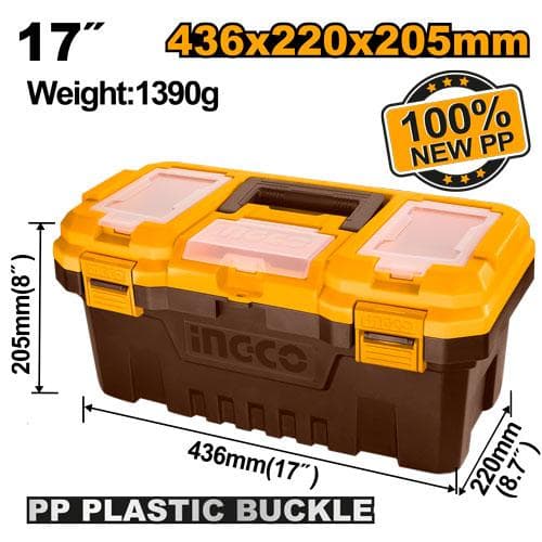 Boîte à Outils en Plastique PVC 17 - INGCO