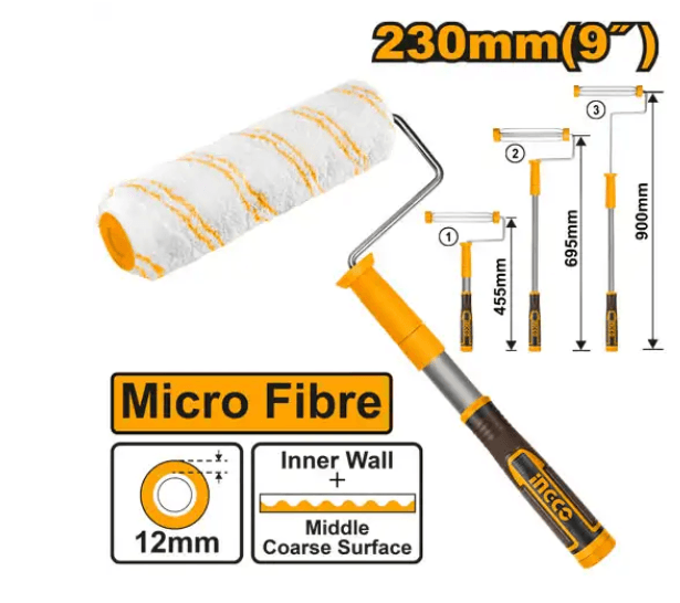 Brosses Cylindrique Télescopique - INGCO