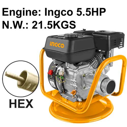 Vibreur à Béton 4,0Kw(5,5 HP) - INGCO