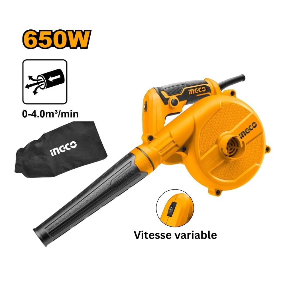 Souffleur Aspirateur 650 W - INGCO