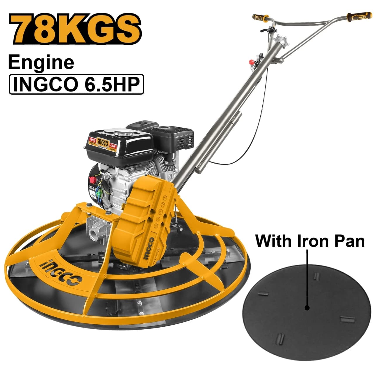 Talocheuse à Essence 6,5 HP 78 kg - INGCO