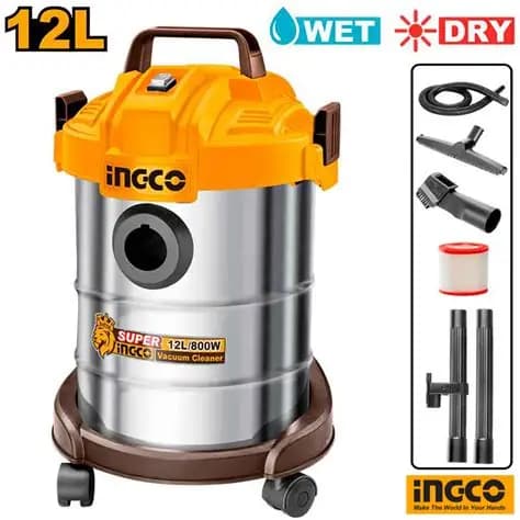Aspirateur 12 L 800 W - INGCO