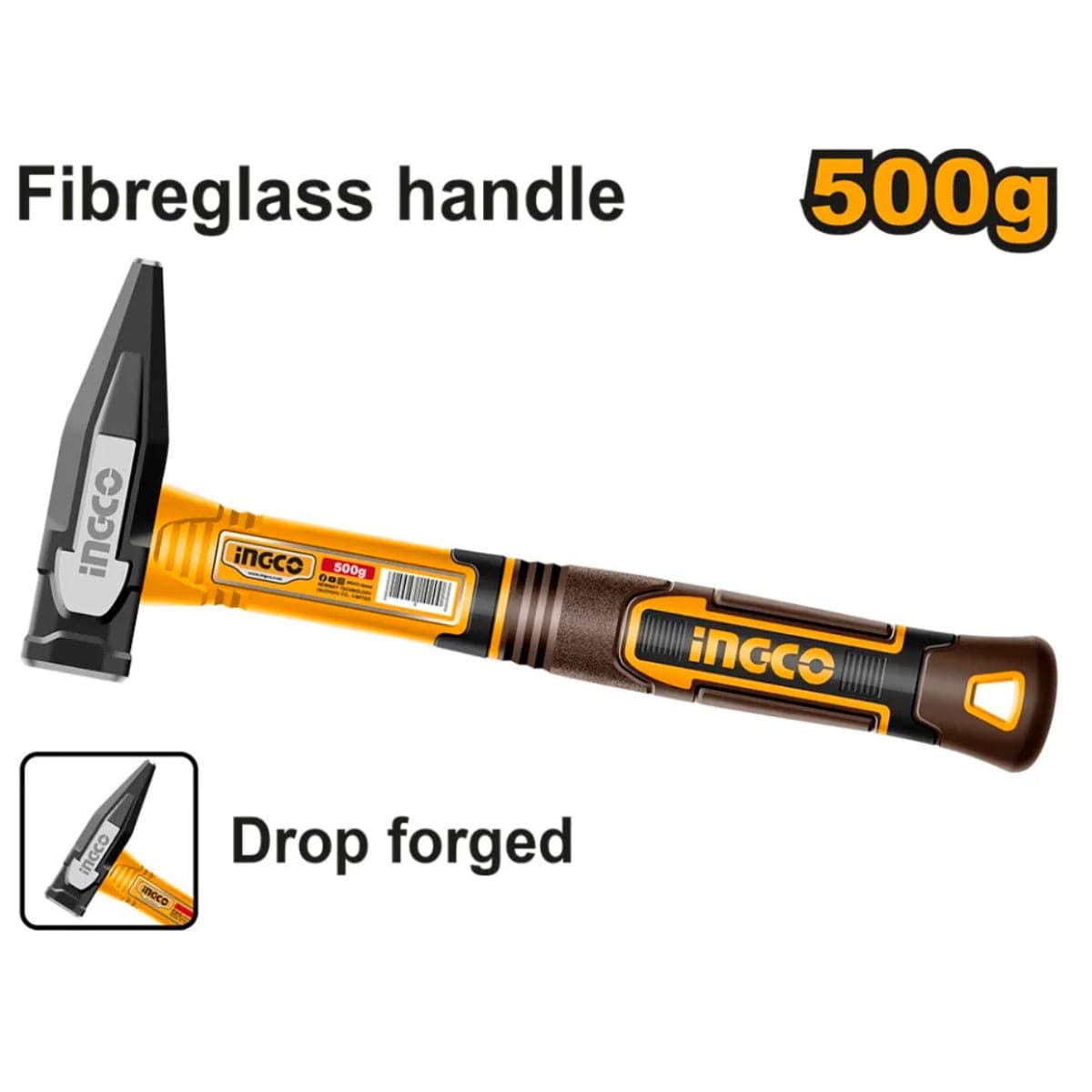 Marteau de Mécanicien 500 g - INGCO