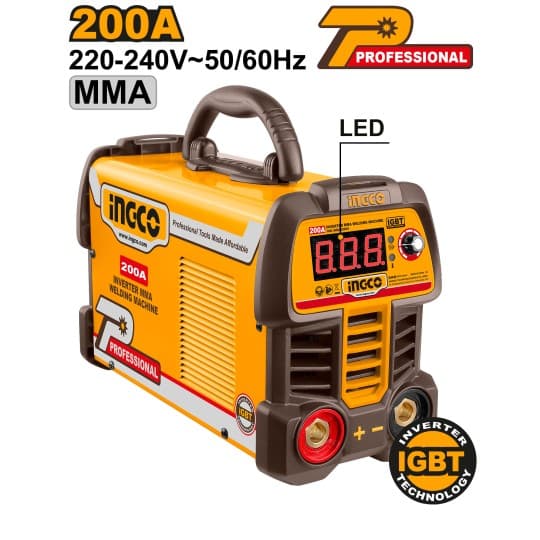 Poste à Soudage 200A MMA Onduleur SI - INGCO