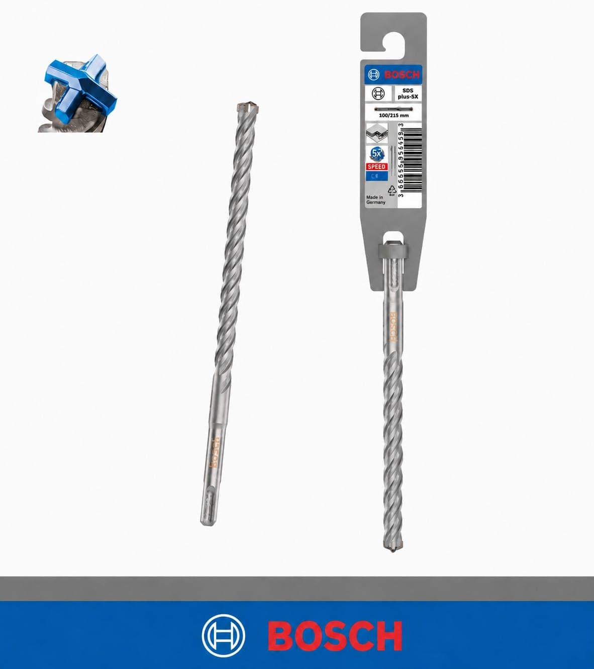 Foret à Béton 10 × 210 mm, SDS Plus Réf 706 - BOSCH
