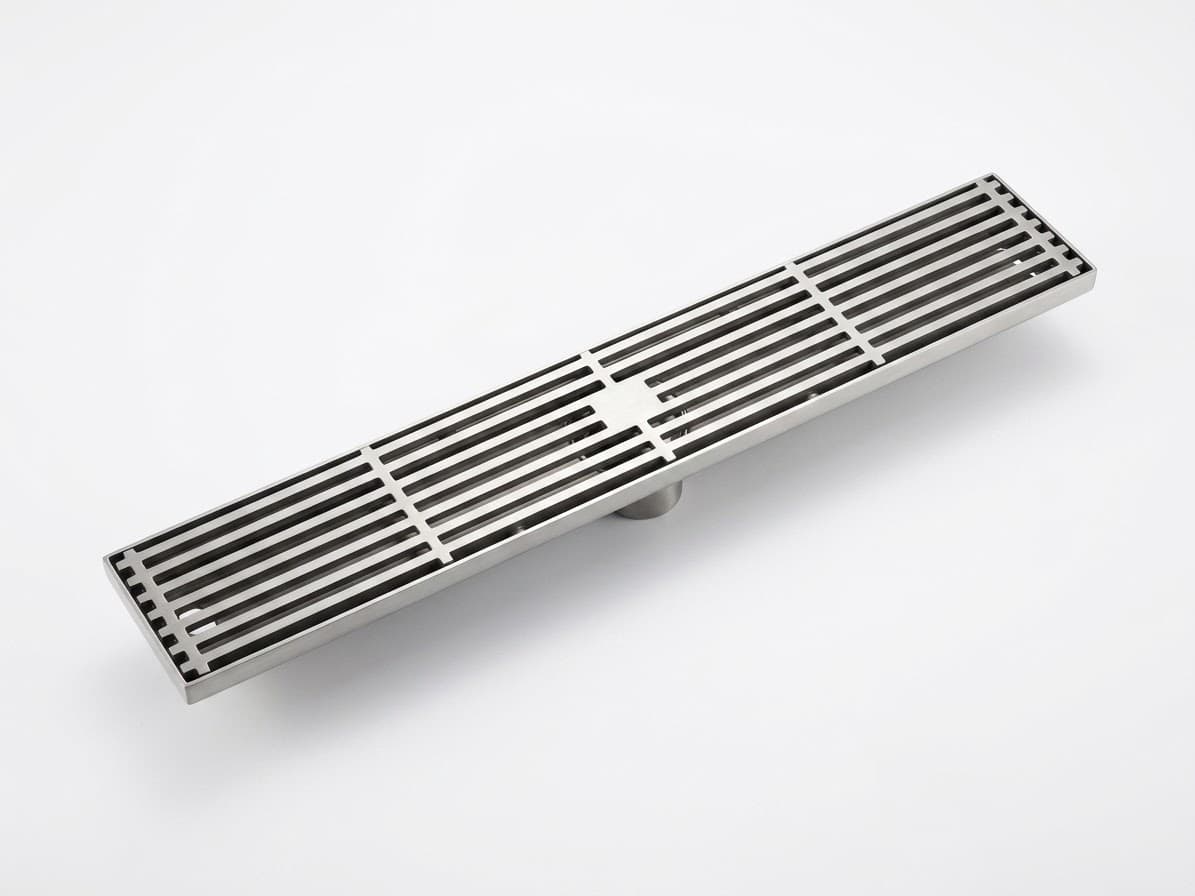Caniveau de Douche à Grille 50 × 8 cm INOX - VAV