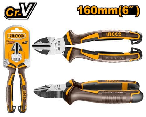 Pince Coupe Diagonale 160 mm - INGCO