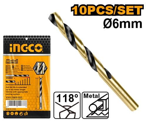Foret 6,0 mm HSS - INGCO