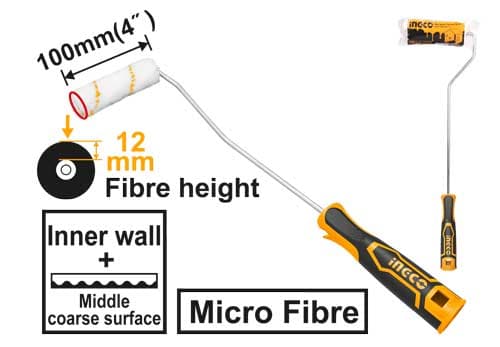 Manche pour rouleau 100 mm - INGCO