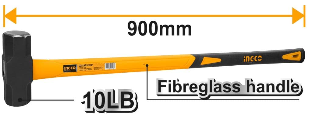 Marteau de Forgeron 4,5 kg 900 mm - INGCO