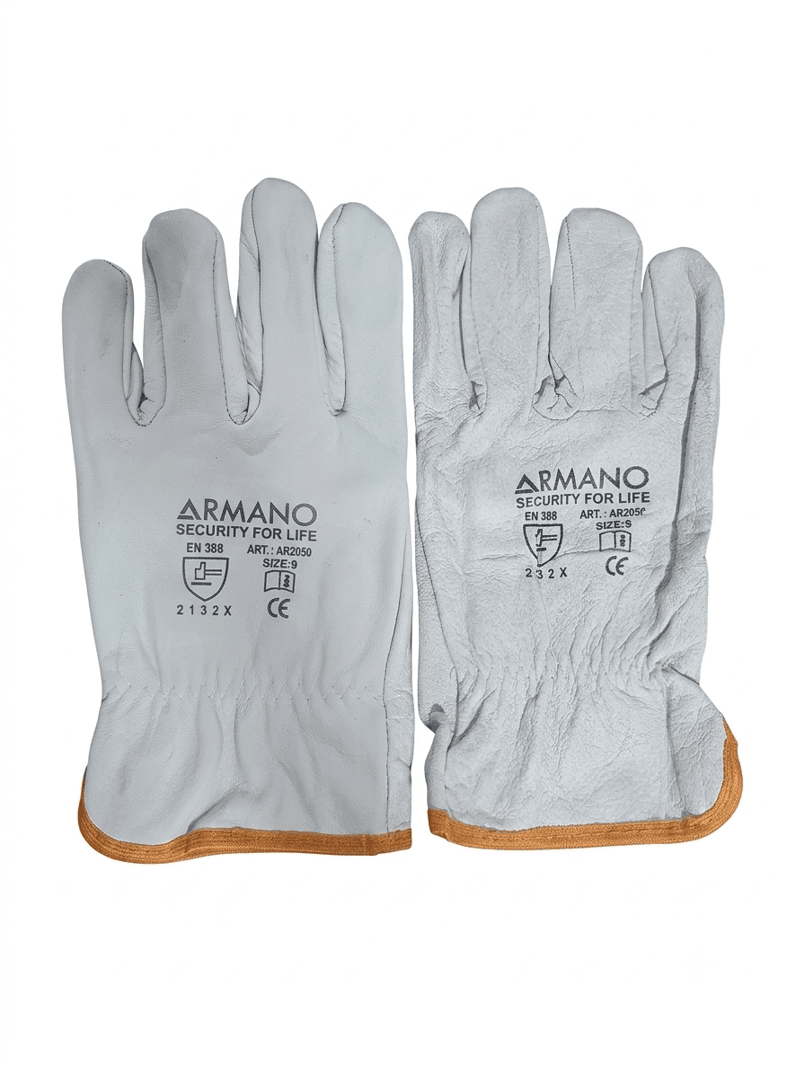 Gant en Cuir Souple - 9 - ARMANO