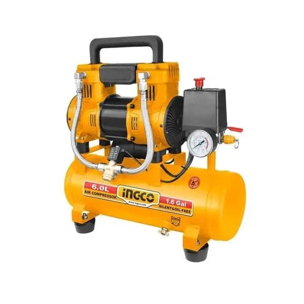 INGCO 6,0 لتر 1,6 GAL ضاغط هواء 1200 واط