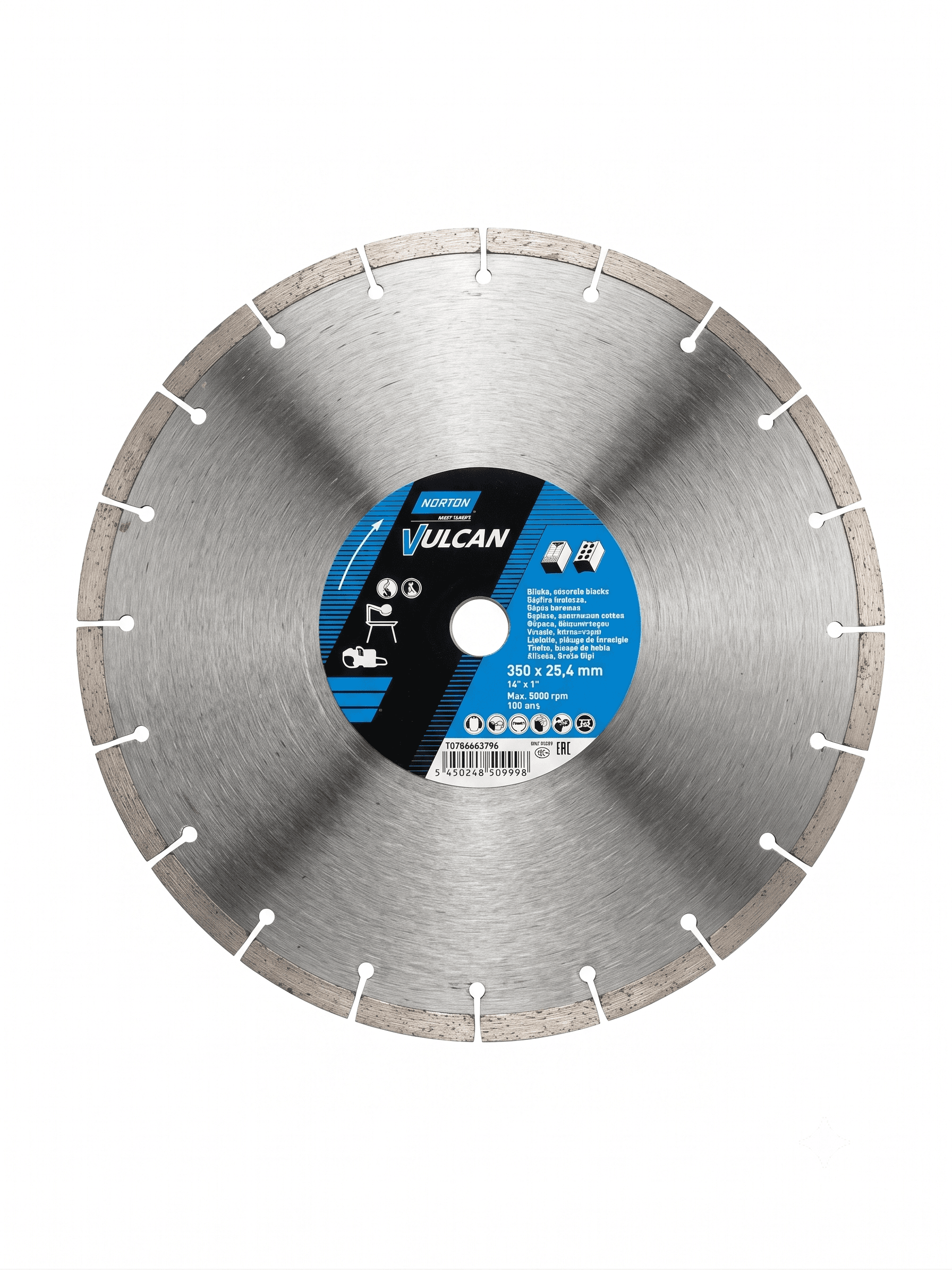 Disque Diament Maconnerie 350mm - VULCAN