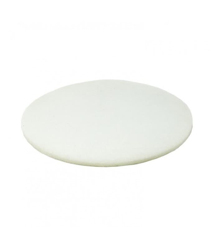 Disque en fibre blanche pour la monobrosse