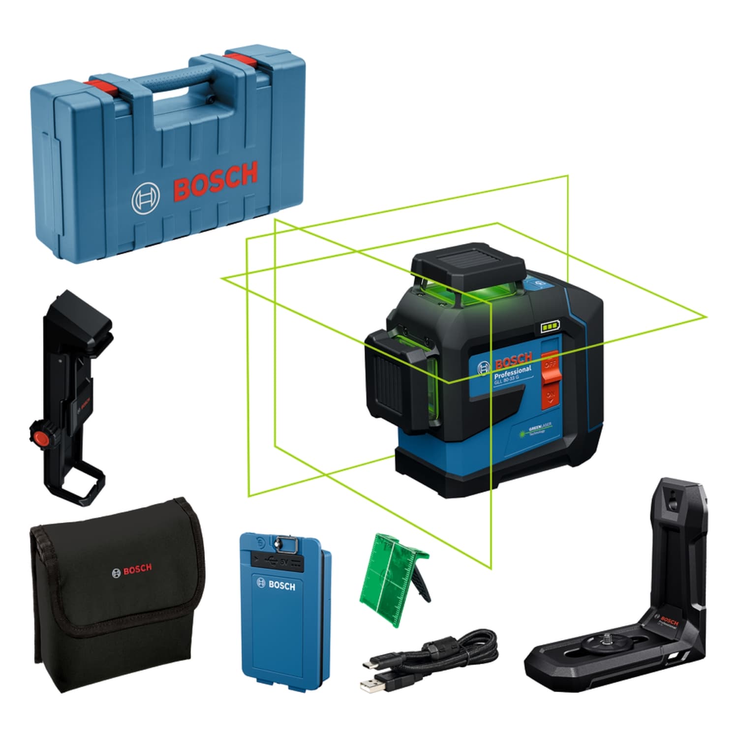 BOSCH GLL 80 - 33 g Niveau Laser
