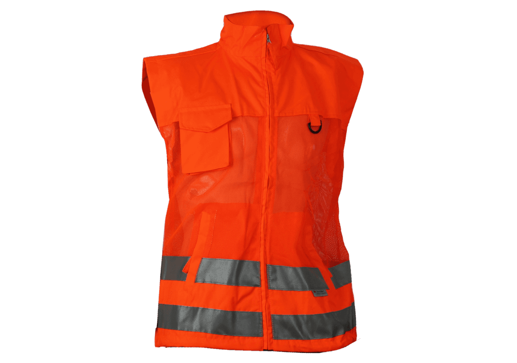 Gilet de Sécurité Haute Visibilité ORANGE - ARMANO