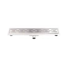 Caniveau de douche à grille 40 cm inox – Bomax