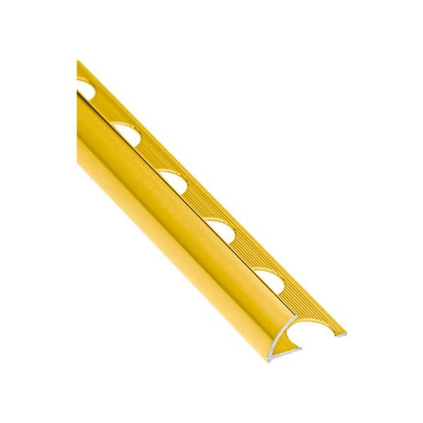ACC Profilé Aluminium 10,5 mm Or Brillant CLARO OA105OC EMBEPLAST