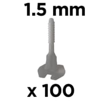 Serrage Vis 1 mm DAKOTA 100 Pièces