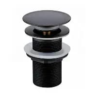 Siphon de Lavabo clic Noir - MILLER AQUA