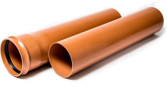 Tube orange Ø315 mm, longueur 6 m, haute qualité