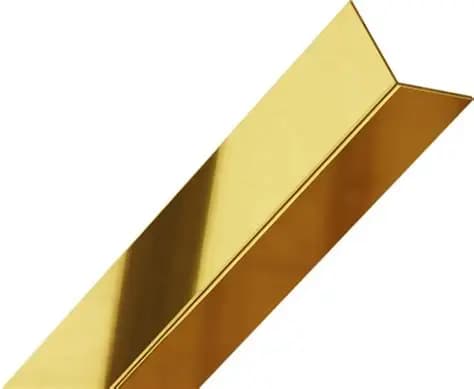 Profilé d'angle INOX lisse