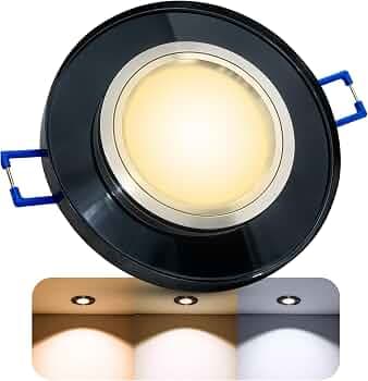 CADRE SPOT ROND CRYSTAL NOIR