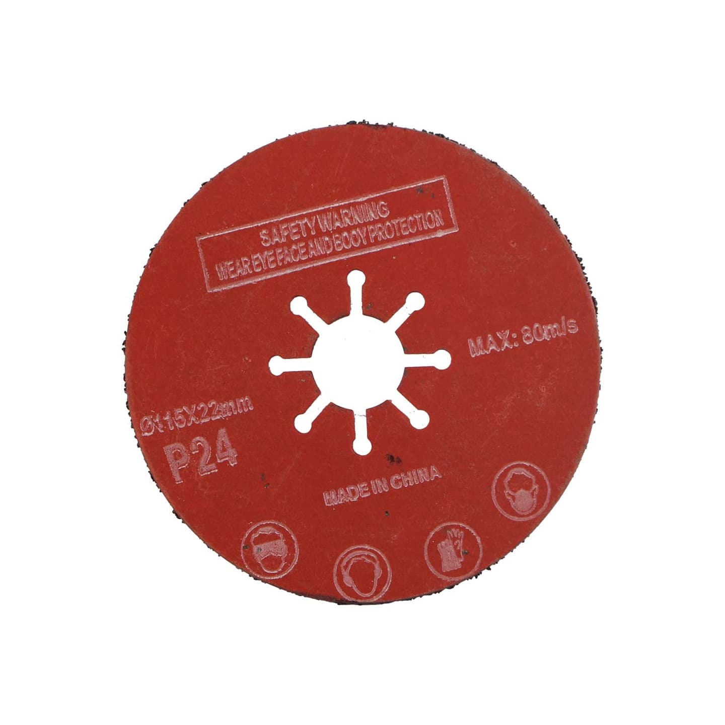 Disque Fibre abrasif CODAFLEX 115 mm 60