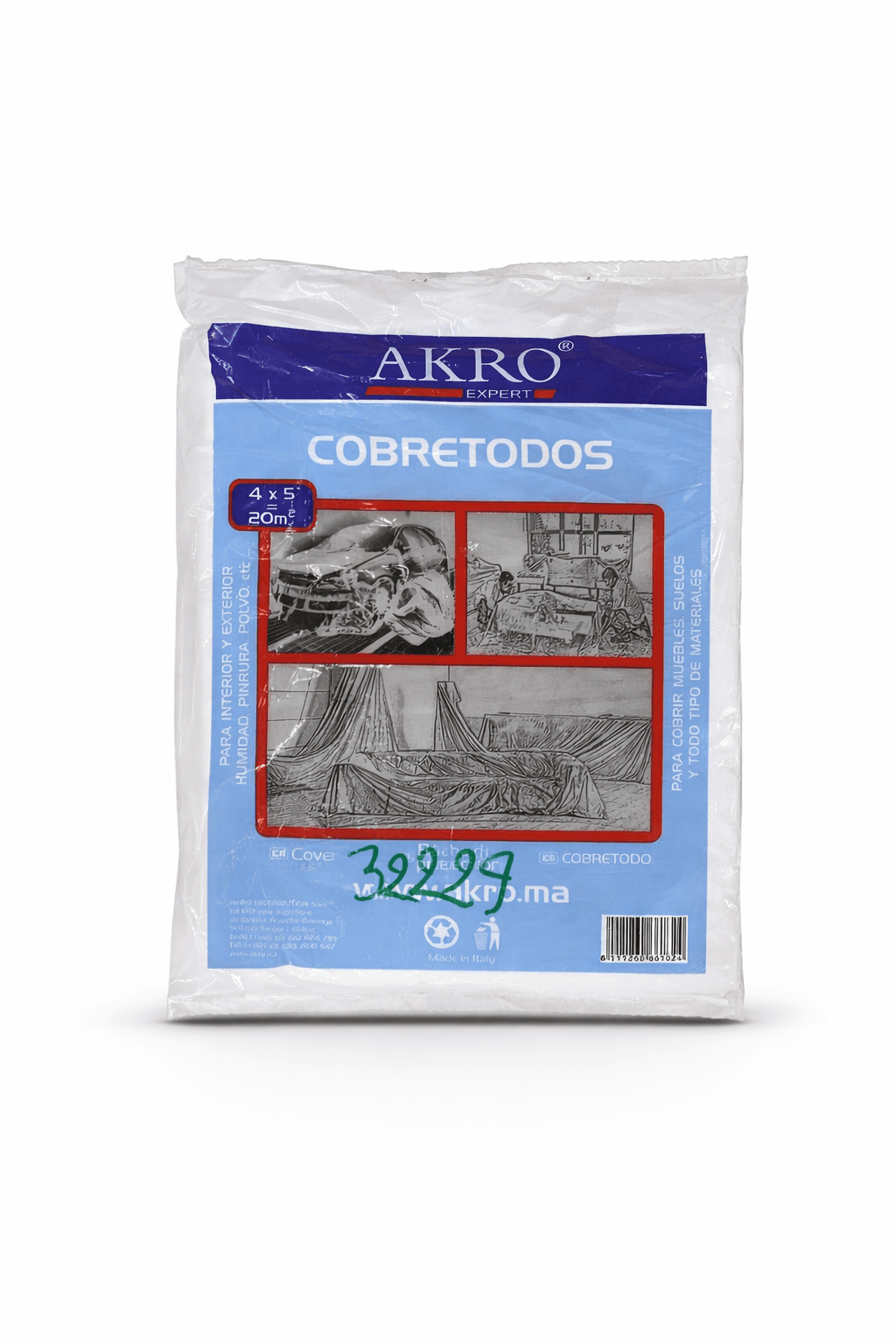 5 × 4 m AKRO Plastique