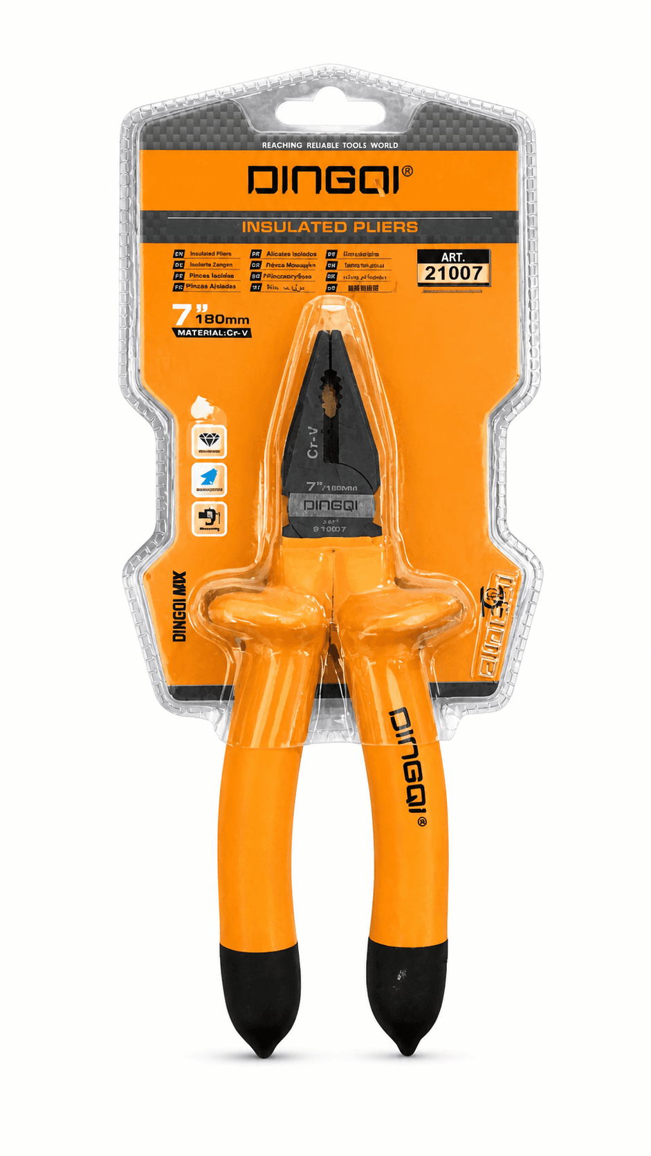 Pince DINGQI 180 mm 21007