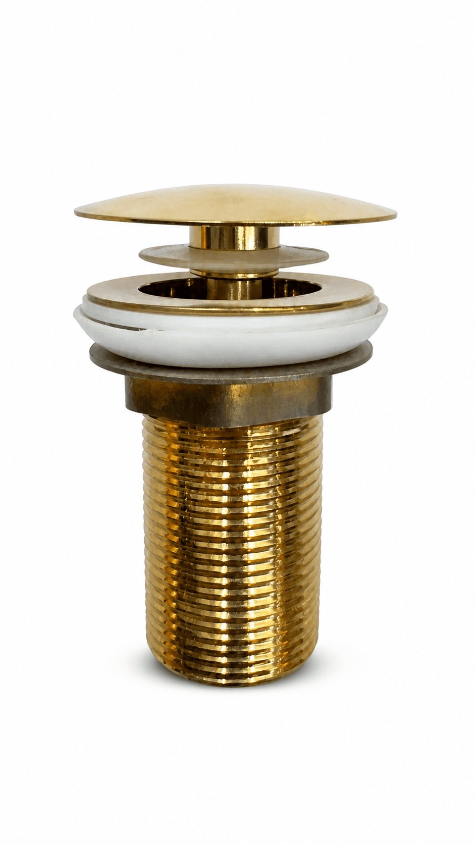 Siphon de Lavabo clic gold - MILLER AQUA