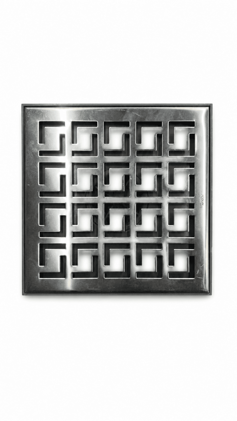 Caniveau de Douche à Grille 20 cm X 20 cm - ROLIN