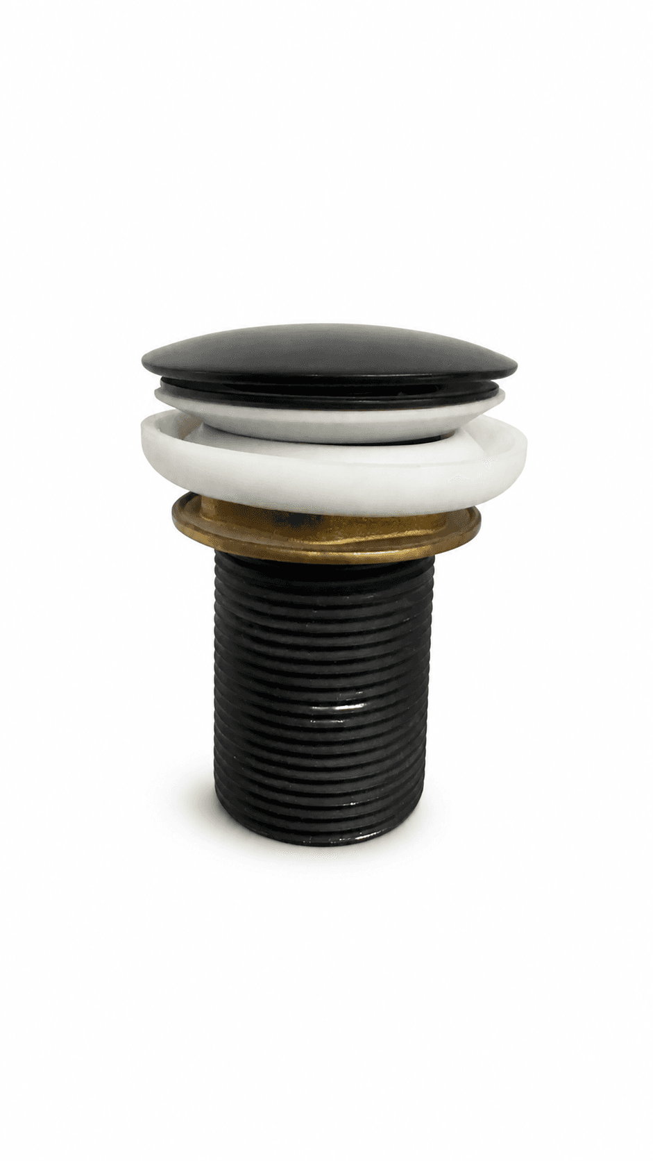 Siphon de Lavabo clic Noir