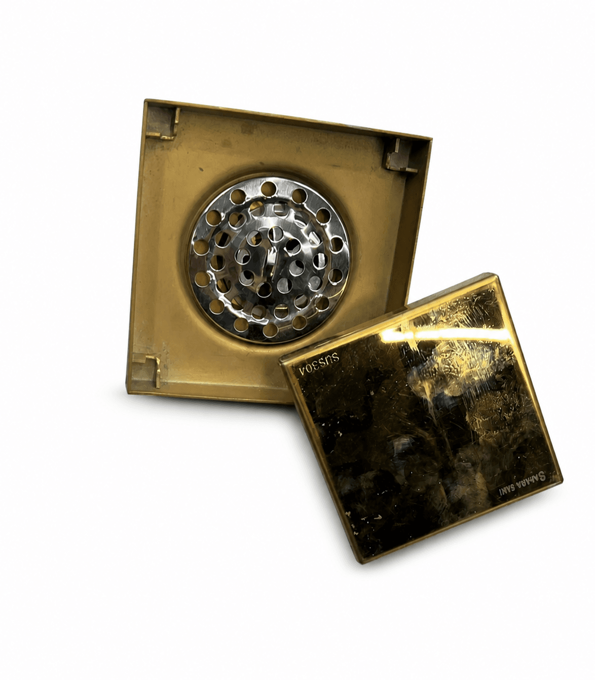 SAHARA SAIN 10 × 10 GOLD ZELIJA Siphon de Sol